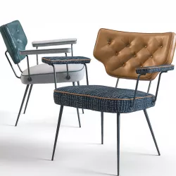Chair Arketipo Twiggy 3D model