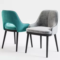 Chair PMP Penta 3D model