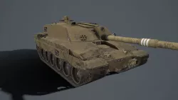 challenger-2 Low-poly 3D model