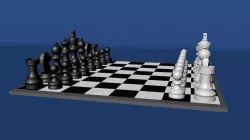 Chess FREE 3D model 3D model