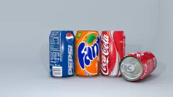 Cold Drinks Low-poly 3D model