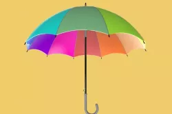 COLORFUL UMBRELLA 3D model