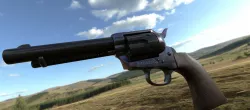Colt SAA Peacemaker Low-poly 3D model
