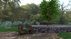 cow cart Low-poly 3D model