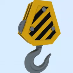 Crane Hook 3D model
