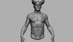 Creature Ran 3D model