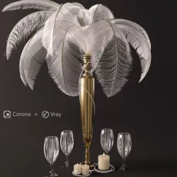 Decorative set A 3D model
