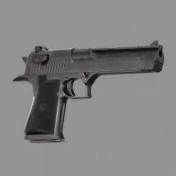  Desert Eagle gun 3d model 3D model