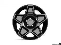 Disk Wheel  Disk SATIN BLACK  3D model