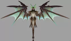 Dragon Low-poly 3D model