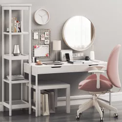 Dressing table and workplace 3D model
