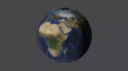 Earth 3D model
