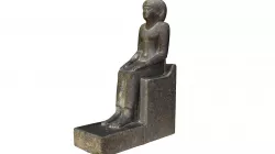 EGYPTIAN STATUE OF THE QUEEN OURET 3D model