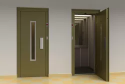 European vintage elevator 3D model