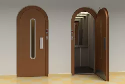 European vintage elevator - Arched model 3D model