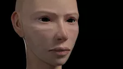 face human and eyes Texture