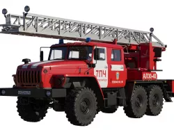 Fire ladder AL30-40   3D model