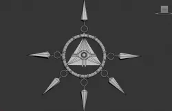 gama Props gameking Wisdom Millennium Wheel Low-poly 3D model