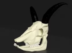 Goat Skull 3D model