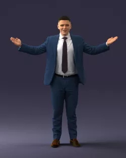 Happy person 1016 3D model