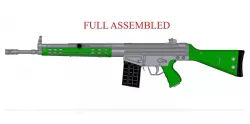 Heckler  Koch G3 3D model