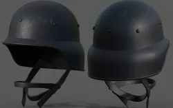 Helmet military Scifi combat soldier armor scifi fantasy 3d  Low-poly 3D model