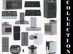 Home Appliances 16 Models 3D model