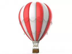 Hot Air Balloon 3D model