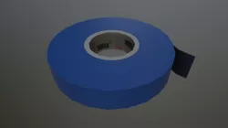 Insulation Tape Low-poly 3D model
