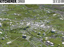 Kitchener Canada 3D model