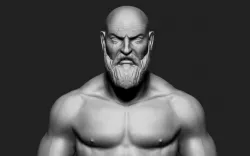 kratos 3D model