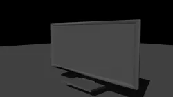 LCD or LED TV 3D model