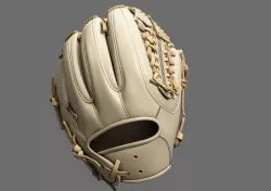 Leather Baseball Glove 3D model