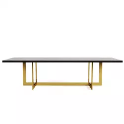 LINEAR RECTANGULAR DINING TABLE RH 3D model