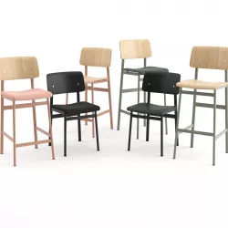 Loft family chairs by Muuto 3D model
