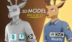 Louis Beastars VRChat 3D model