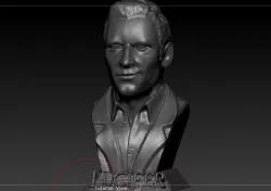 LUCIFER BUST 3D model