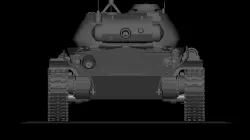 M24-Chaffee 3D model
