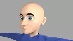 Male Cartoon 3D model