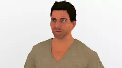 male character 3D model