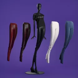 Mannequin 601 coll 60 leggings 01 3D model