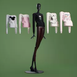 Mannequin 601 coll 60 sweatshirt 01 3D model