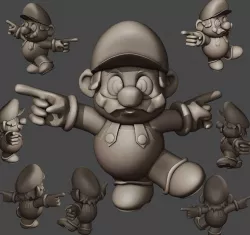 Mario Super Broth  3D model