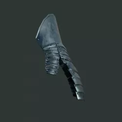 Medieval armor parts 002 - glove Low-poly 3D model