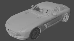 Mercedes SLS AMG 3D model