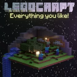 Minecraft and Lego crossover 3D model