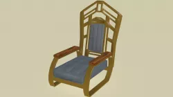 Modern Art Armchair 3D model