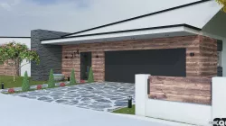 Modern House 02 3D model