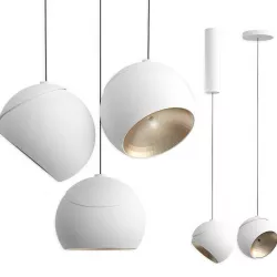 Modular Lighting Instruments Marbul Suspension white 3D model