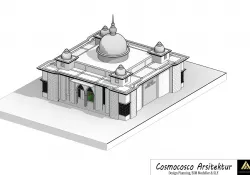 Mosque BIM Modelling 3D model